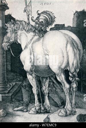 'Le grand cheval', 1505 (1906). Artiste : Albrecht durer. Banque D'Images