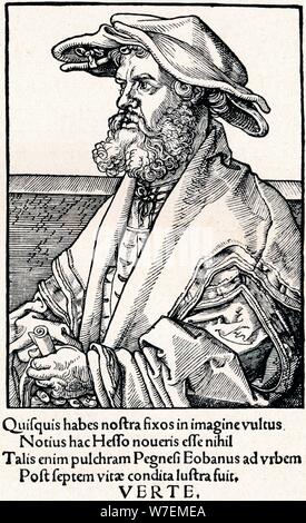 'Eobanus Hesse", 1527 (1906). Artiste : Albrecht durer. Banque D'Images