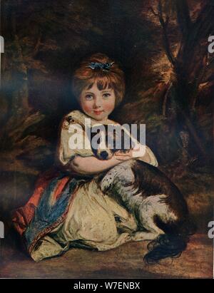 "Miss Jane Bowles', c1775. Artiste : Sir Joshua Reynolds. "Miss Jane Bowles', c1775. Artiste : Sir Joshua Reynolds.