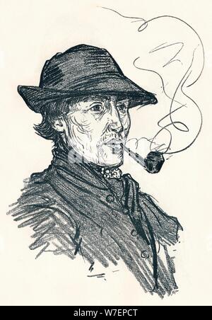 'Sketch par Nico Jungmann', c1900. Artiste : Nicolaas Wilhelm Jungmann. Banque D'Images