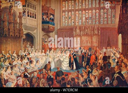 Le mariage du Prince de Galles, 1863 (1906). Artiste : Inconnu. Banque D'Images