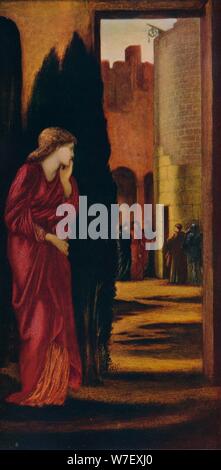 'Danaë et la tour d'airain', 1872. Organisateur : Sir Edward Coley Burne-Jones. Banque D'Images