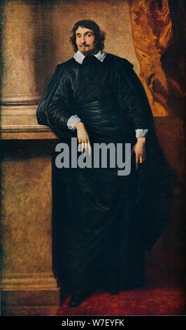 'Portrait de l'Abbé Scaglia', 1634. Artiste : Anthony Van Dyck. Banque D'Images