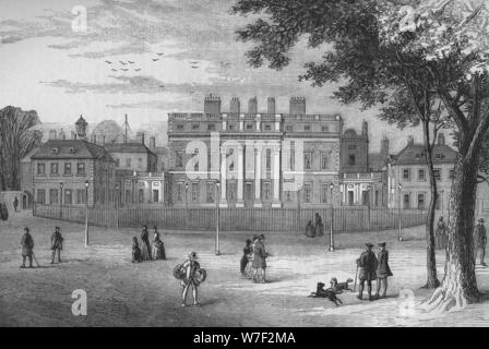 Buckingham House, Westminster, Londres, en 1775, c1875 (1878). Artiste : Inconnu. Banque D'Images