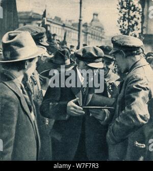 'Vladimir Ilitch Lénine, le dirigeant bolchévique russe, 1er mars 1920." Artiste : Inconnu. Banque D'Images