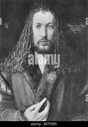 "Portrait", 1500, (1906). Artiste : Albrecht durer. Banque D'Images