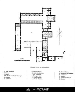 'Plan de masse Kirkstall', 1897. Artiste : Inconnu. Banque D'Images