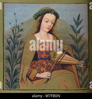 'Meduse - Fille de Phorcis", 1403, (1939). Artiste : Maître de Berry Cleres Femmes. Banque D'Images