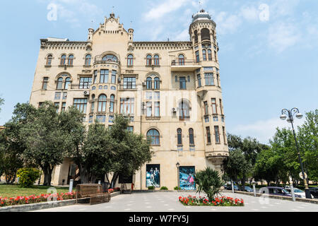 Baku, Azerbaïdjan - Le 14 mai 2019. Hajinski, hôtel particulier datant de 1912, à Bakou. C'est ici que Charles de Gaulle est resté le 26 novembre 1944. Voir avec Banque D'Images