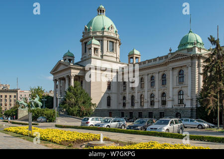 Bâtiment de l'Assemblée nationale, Belgrade, Serbie Banque D'Images