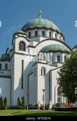 Temple de saint Sava, Belgrade, Serbie Banque D'Images