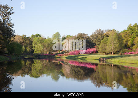 Bellingrath Gardens et l'accueil, la création de M. et Mme Walter Bellingrath à Theodore, Alabama Banque D'Images