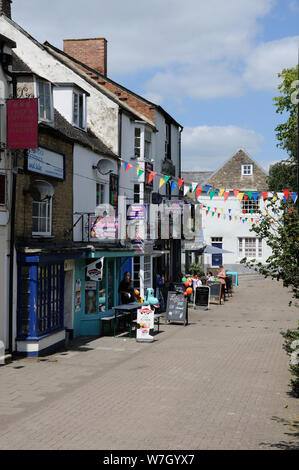 Rangée du milieu, Chipping Norton, Oxfordshire Banque D'Images