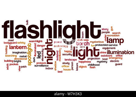 Lampe Nuage de mots Banque D'Images