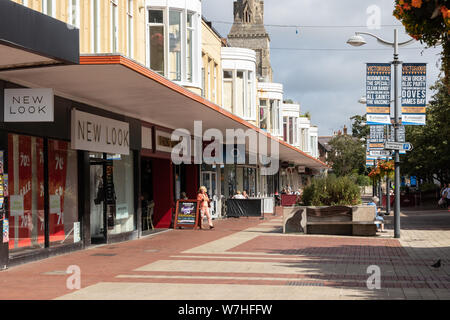 High street shopping principale de Southsea, Palmerston road à Southsea, Portsmouth Banque D'Images