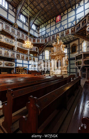 L'Église évangélique de la Paix à Jawor, Basse Silésie, Pologne, UNESCO World Heritage site. Banque D'Images