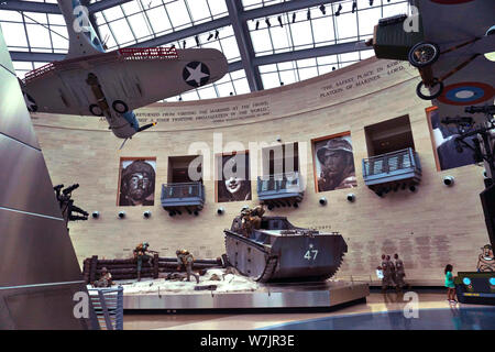 Le Musée du Corps des Marines à Quantico, en Virginie. Photo par Dennis Brack Banque D'Images