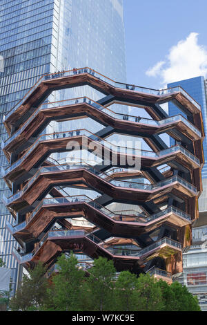 New York, NY - 05.15.2019 : Hudson Yards nouveau bâtiment à NYC Banque D'Images