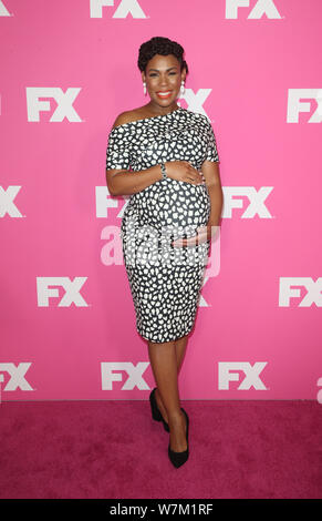 Los Angeles, Californie, USA. Le 06 août, 2019. Angela Lewis, assiste à l'effet FX Networks Starwalk Tapis Rouge à TCA au Beverly Hilton Hotel sur août 06, 2019 à Beverly Hills, Californie. Credit : Faye Sadou/media/Alamy Punch Live News Banque D'Images