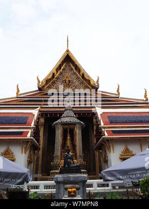 Temple du Bouddha d'Émeraude, le Wat Phra Kaew Bangkok Banque D'Images