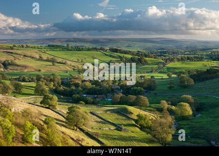 Malham, Yorkshire, Angleterre, Royaume-Uni. Octobre 2011 Banque D'Images