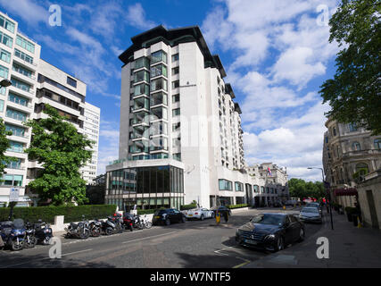 L'hôtel 5 étoiles, l'hôtel Four Seasons, Hamilton Place, Park Lane, London, UK 19 Jun 2018 Banque D'Images