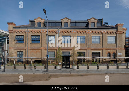 Gymnase allemand à Kings Cross, Londres, Angleterre - rénové, rénové et rouvert qu'un restaurant Banque D'Images