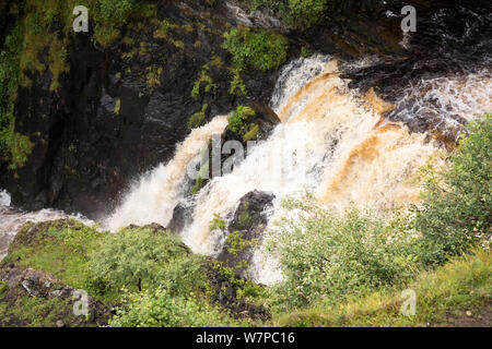 Lealt Falls, à l'île de Skye Banque D'Images