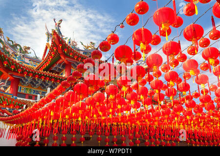 Thean Hou Temple chinois, Kuala Lumpur, Malaisie, 2012 Banque D'Images