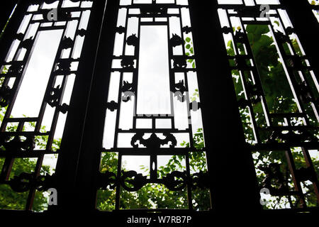 Détails de la Sutra en dépôt d'eau dans la ville antique Zhenyuan Qiandongnan Miao et Dong, préfecture autonome du sud-ouest de la Chine, de la province du Guizhou, Banque D'Images