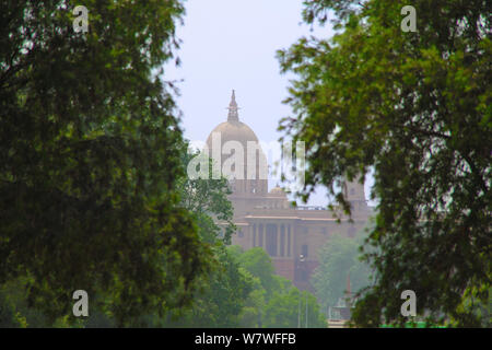 Government building, Rashtrapati Bhavan, New Delhi, India Stock Photo