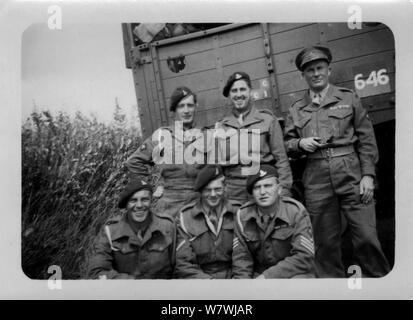 517 ALA TA Artillerie royale au camp d'entraînement annuel 1955 Banque D'Images