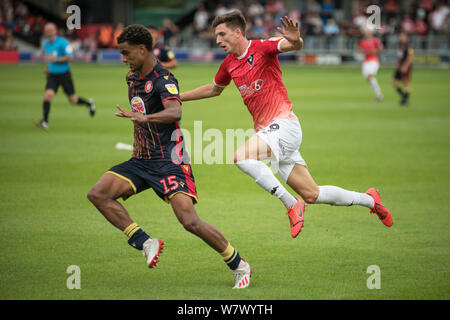 Jake Beesley. Salford City FC. Banque D'Images