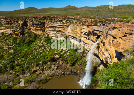 Cascade, Nieuwoudtville, Namaqualand, le nord de la province du Cap, Afrique du Sud, septembre 2012. Banque D'Images