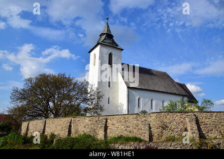 Église réformée du XIIIe siècle, Vizsoly, Borsod-Abaúj-Zemplén, Hongrie, Magyarország, Europe Banque D'Images