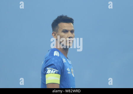 Belo Horizonte, Brésil. 07Th Aug 2019. Henrique do Cruzeiro Cruzeiro pendant x Internacional match valide pour les demi-finales de la Coupe du Brésil en 2019, Mineirão, Belo Horizonte, MG. De : Doug Patrício/FotoArena/Alamy Live News Banque D'Images