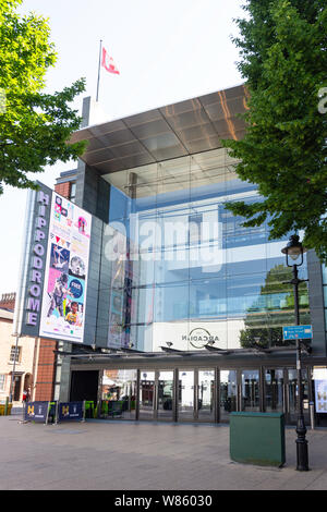 Birmingham Hippodrome Theatre, Hurst Street, Southside, Birmingham, West Midlands, England, United Kingdom Banque D'Images