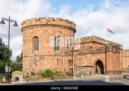 La Citadelle, English Street, Carlisle, Ville de Carlisle, Cumbria, Angleterre, Royaume-Uni Banque D'Images