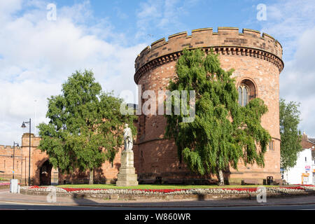 La Citadelle, English Street, Carlisle, Ville de Carlisle, Cumbria, Angleterre, Royaume-Uni Banque D'Images