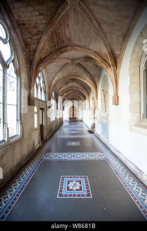 Abbaye bénédictine de Saint-Martin de Liguge Banque D'Images