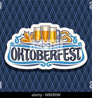 Logo vectoriel pour l'Oktoberfest Illustration de Vecteur