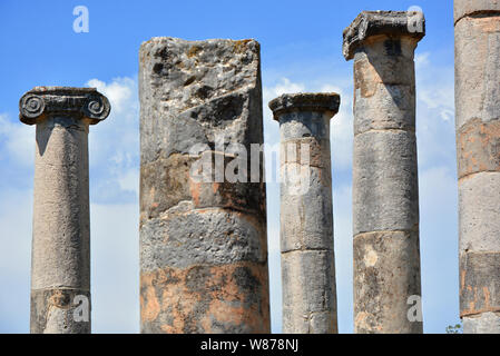 Sepino, Molise, Italie. Altilia le site archéologique situé dans la région de Sepino, dans la province de Campobasso. Le nom indique l'Altilia ville romaine. Banque D'Images