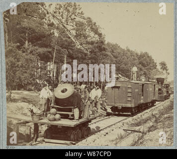 13 inch mortar dictateur, en face de Petersburg, VA Banque D'Images