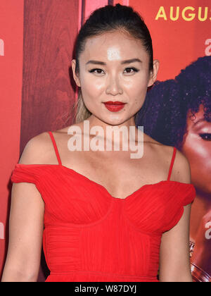 Los Angeles, États-Unis. 07Th Aug 2019. BEVERLY HILLS, LOS ANGELES, CALIFORNIE, USA - 07 août : actrice Li Jun Li arrive à la première de Los Angeles tous les accès de CBS' 'pourquoi' tuer des femmes tenue à l'Wallis Annenberg Center for the Performing Arts le 7 août 2019 à Beverly Hills, Los Angeles, Californie, États-Unis. ( Photo : Agence de Presse Image/Alamy Live News Banque D'Images