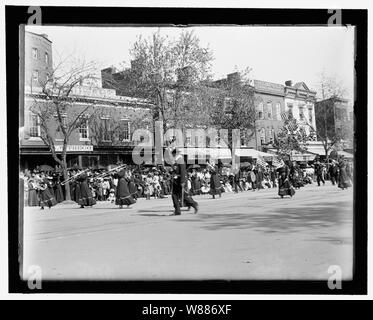 Un brass band composé de femmes, intitulé De l'un des postes du Département de Pa. Banque D'Images