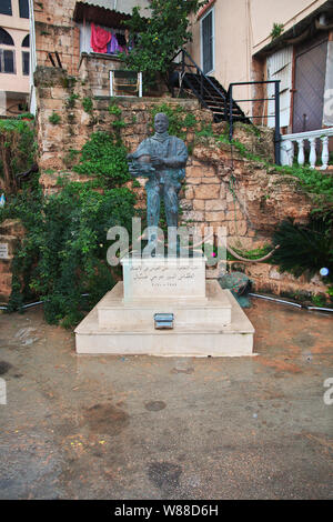 Batroun, Liban - 04 Jan 2018. Le monument à Batroun, Liban Banque D'Images