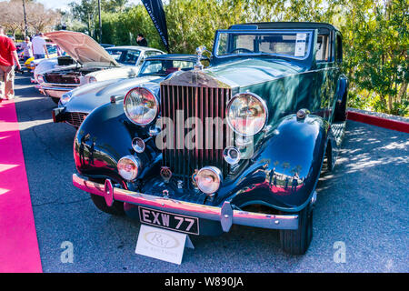 Sotheby's (anciennement RM RM Auctions) 1938 Rolls-Royce Phantom III Sedanca de Ville Banque D'Images