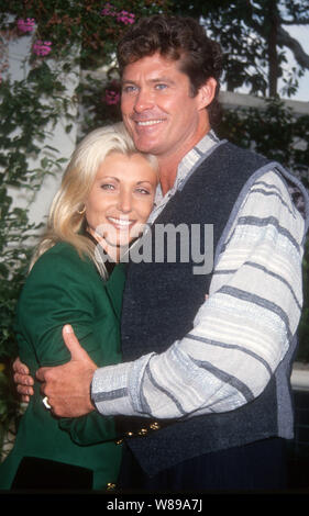 Pamela et David Hasselhoff, 1994, photo de Michael Ferguson/PHOTOlink Banque D'Images