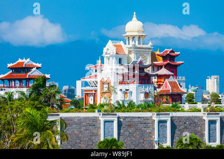 DA nang, Vietnam - Mars 18, 2018 : Danang Asie Sun World Park dans la ville de Da Nang au Vietnam Banque D'Images