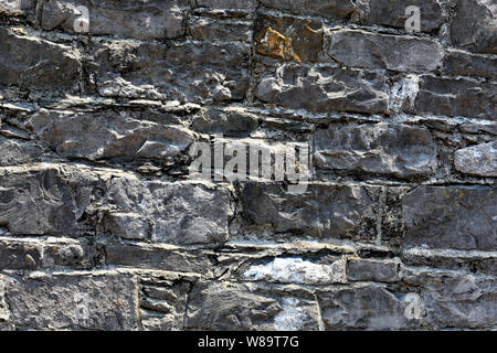 Un mur de pierre près de l'andaz Savannah. Banque D'Images